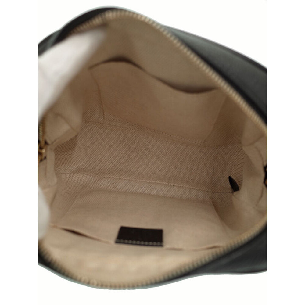 Gucci Soho Disco Pebbled Leather Interlocking GG Tassel Crossbody Bag - Picture 3 of 9